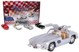 Mашинка металлическая KINSMART KT5346D European Series 1954 Mercedes-Benz 300SL 1:36, 12 штук в дисплее