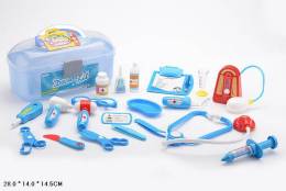 Игровой набор доктора из 16 предметов Doctor Kit 7613-10B в чемоданчике 21.5х12.0х12.5 см