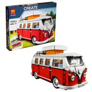 Конструктор BL Create 10569 «Volkswagen T1» (Creator Volkswagen T1 Camper Van 10220) 50.0х39.5х7.0 см, 1342 деталей