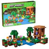 Конструктор BL MY WORLD 10622 «Хижина ведьмы» (Minecraft  The Witch Hut 21133), 46.0x30.5x7.0 см, 508 деталей