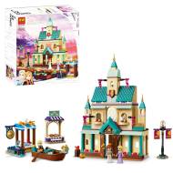 Конструктор LARI Ice Enchanted 11471 "Деревня в Эренделле" (Disney Princesses 41167), 36х40х6.5 см, 530 деталей