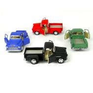 Mашинка металлическая KINSMART KT5330DM American Series 1955 Chevy Stepside Pick-up (Matte Color) 1:32, 12 штук в дисплее