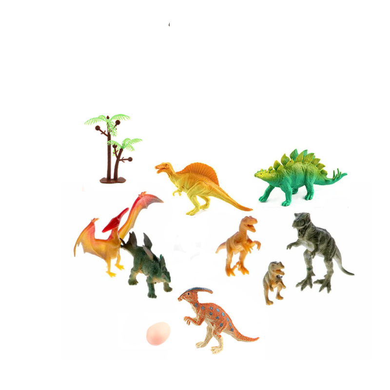 Набор из 8 фигурок динозавров 222-3 в пакете23.5х17.0х3.0 см