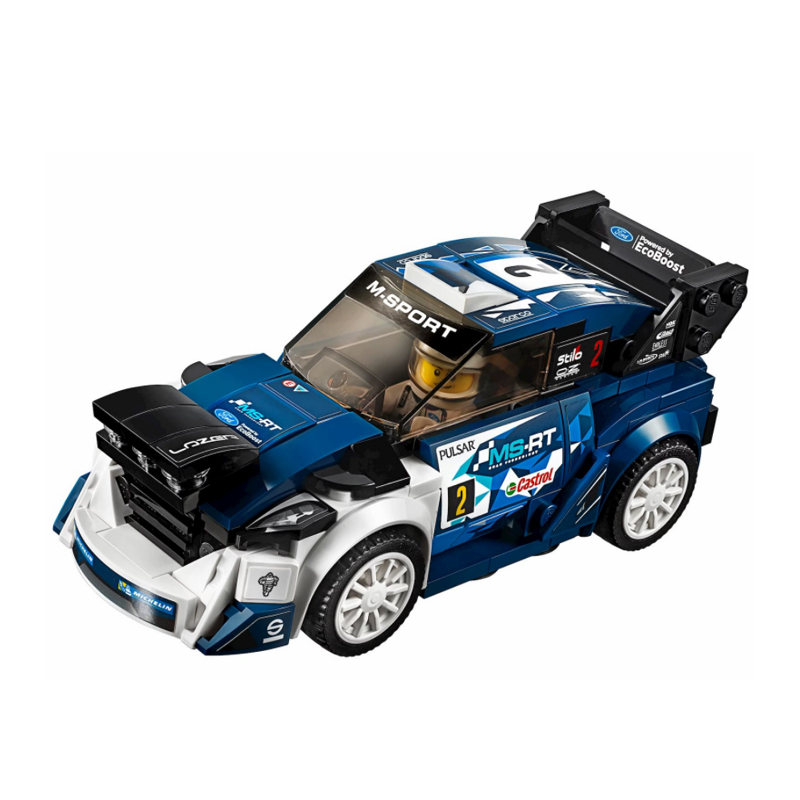 Конструктор LARI Speeds Champion 10945 «Ford Fiesta M-Sport WRC» (Speed Champions 75885), 26.0x19.0x5.5 см, 209 деталей