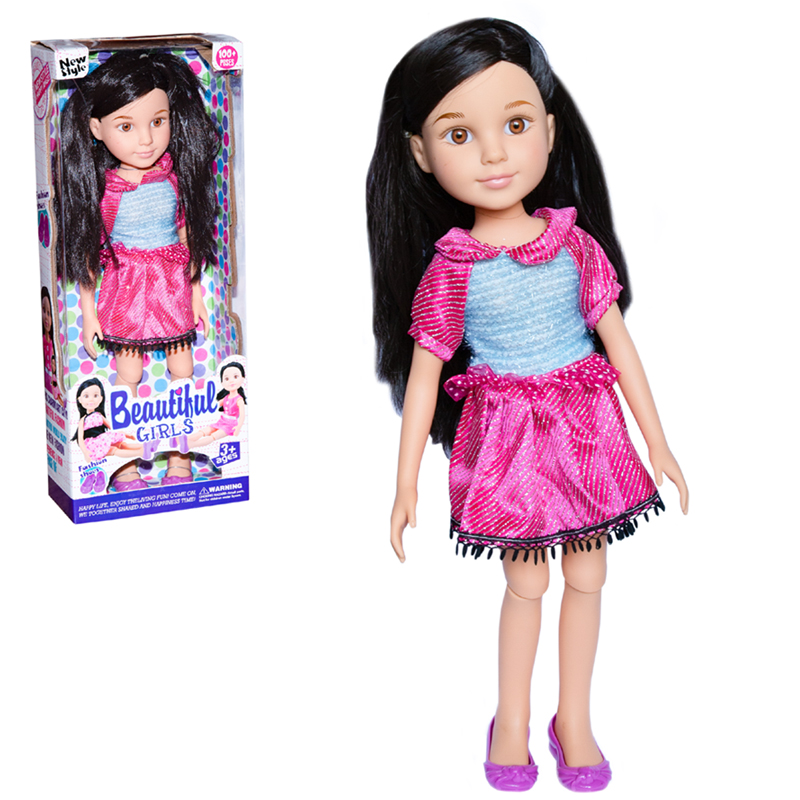 Кукла шарнирная 43 см Beautiful Girls Q12B в коробке 45.0х18.0х9.5 см