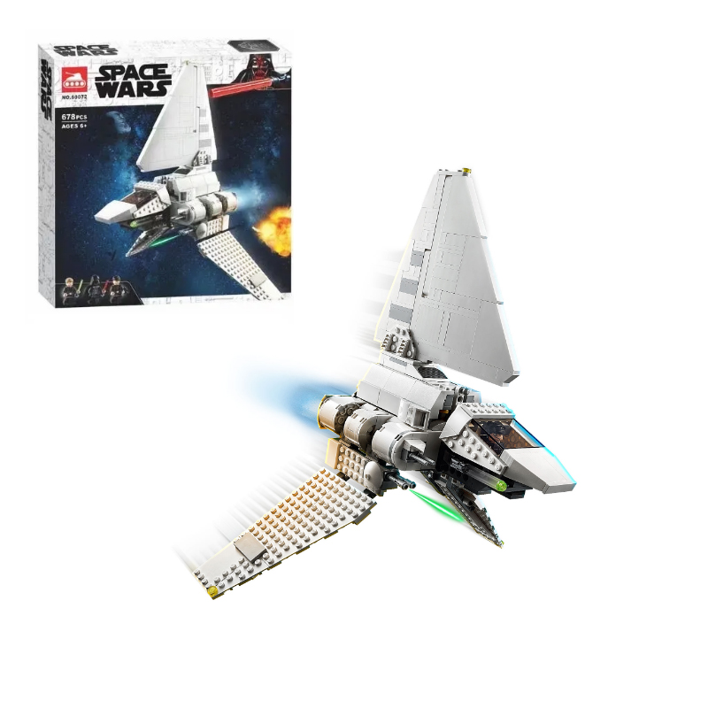Конструктор BL SPACE WARS 60072 «Имперский шаттл» (Star Wars Imperial Shuttle 75302), 36x38x8 см, 678 деталей