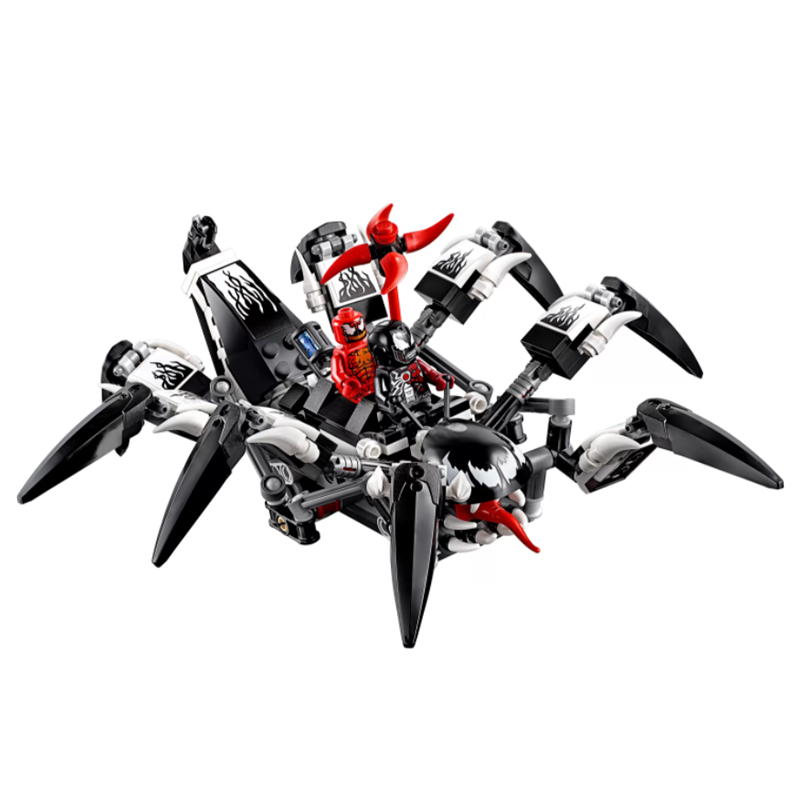Конструктор LARI Spider Hero 11502 «Краулер Венома»  (Super Heroes Venom Crawler 76163), 41.0x23.0x6.5 см, 431 деталей