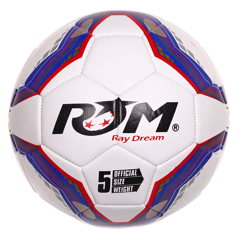 Мяч футбольный R&M Ray Dream 5 RM-0810 из синтетической кожи 4 слоя, 420 г, 4 цвета