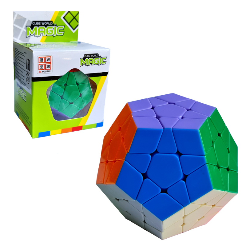 Кубик JS Youpin Cube World Magic 182 в коробке 12.5х8.4х7.3 см
