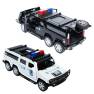 Машина металлическая  Hummer Police 1:32 17.5x7.0x6.5 см  со световыми и звуковыми эффектами в коробке 50.5х39.0х8.5 см 12 штук