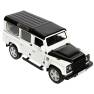 Машина металлическая  Land Rover Defender 1:32 15х6х6 см со световыми и звуковыми эффектами в коробке 45.0х35.0х8.5 см 12 штук