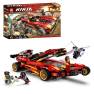 Конструктор BL Ninja 11659 «Ниндзя-перехватчик Х-1» (Ninjago Movie 71737), 50х30.5х6.0 см, 627 деталей