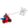 Конструктор LARI Spider Hero 11497 «Ограбление Стервятника» (Super Heroes Vulture's Trucker Robbery 76147), 26.0x19.0x6.0 см, 111 деталей
